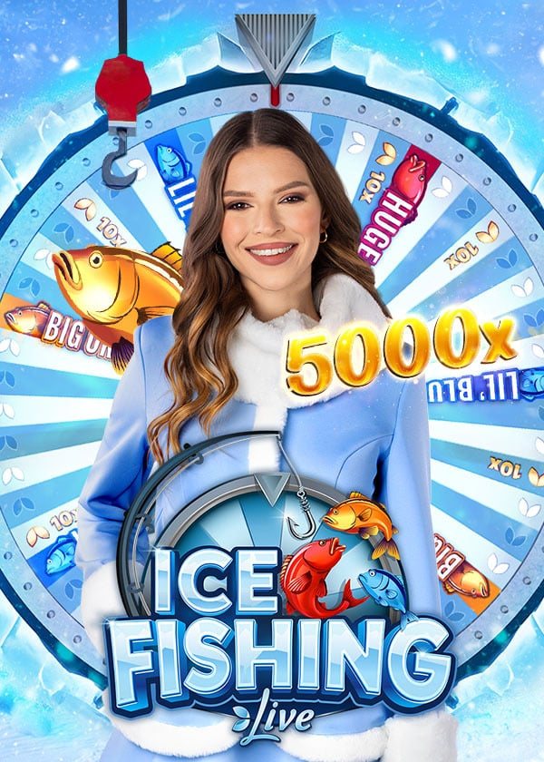 Oficiální herní plakát Ice Fishing od Evolution